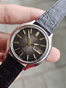 ✨ SEIKO 7006-8039 AUTOMATIC 1976 ✨ Clássico Japonês Vintage 🔱 Mostrador Fumê Luxuoso 🕰️ Elegância Atemporal 💎