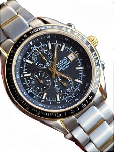 ⏱️✨ Casio Edifice EF-503SG-1AVDR – Elegância, Precisão e Poder no Seu Pulso!