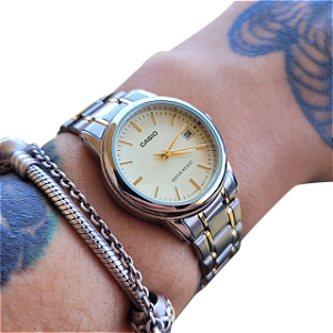 Relógio Feminino Vintage Casio Mini Ltp-v002 Prateado