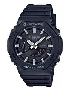 Relógio Casio G-shock Ga-2100-1adr Preto Preto Preto