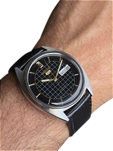 Vislumbrante SEIKO Mecânico ✨ Automático Autêntico – Peça Rara para Homens de Estilo