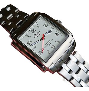 Relógio Masculino Condor New Kc20092b Branco Prateado