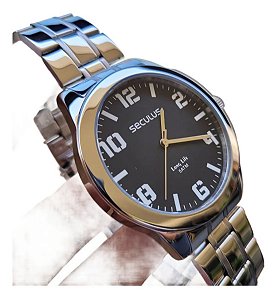 Relógio Seculus Masculino Long Life 28819g0svna1