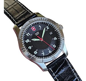 Relógio Swiss Army Original Único A Venda Brasil Preto