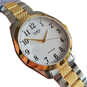 Relógio Masculino Casio Mtp-1274sg-7bdf Prateado