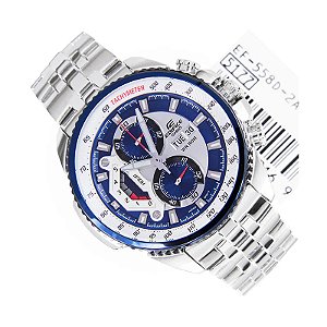 Relógio Casio Edifice EF-558D-2AVUDF Cronógrafo Taquímetro