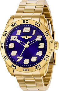 Relógio Masculino I By Invicta IBI36541 Japonês Dourado