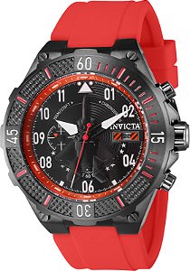 Relógio Masculino Invicta Aviator 39897 Vermelho