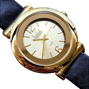 Relógio Feminino Dumont Troca Pulseira De Couro DU2036LUG/2D