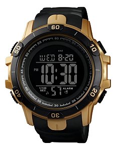 Relógio Masculino Tuguir Digital Tg139 - Dourado E Preto