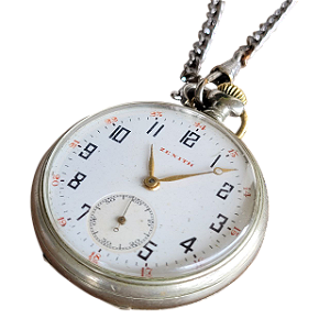 Relógio de Bolso Zenith ano 1908 Grand Prix Paris 1900 Pré-WW1 Raridade