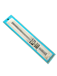 Pulseira Feminina Vintage Aço Inox 16mm Roger Williams Original Anos 70 Elos Piramidais Snap-On Rara NOS