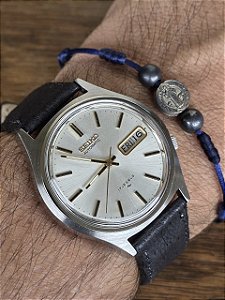 Seiko Automatic Vintage 7009-8028 1979 Day Date 17 Jewels Revisado 36mm Clássico Japonês