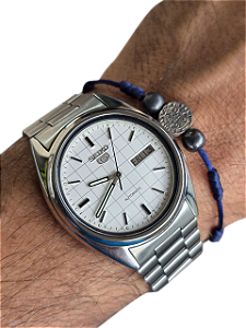 Seiko 5 Automatic Vintage 7009-404R Anos 80 Clássico Original Revisado