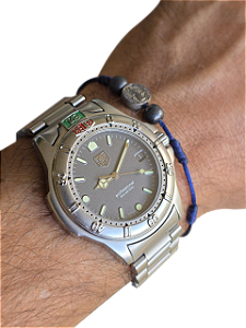 TAG Heuer 4000 Professional 200m Quartz 999.206A Original Anos 90 Safira