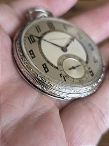 Hamilton 912 Art Deco de Bolso ✨ Um dos Mais Lindos Anos 30 que Já Vi