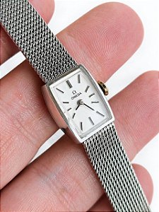 OMEGA Feminino Vintage Cocktail Corda Manual Anos 70
