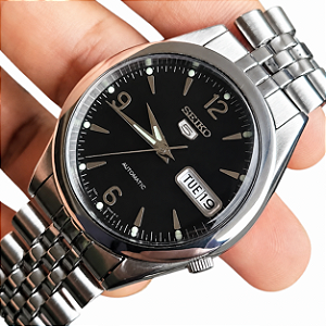 Relógio Automático Seiko Calibre 7s26 Pulseira Jubileu Raro