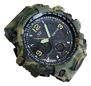Rlógio Masculino Skmei 1155b Dual Time
