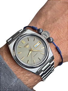 Relógio Seiko Automático Cal. 7009 Calendário Duplo Ano 1989