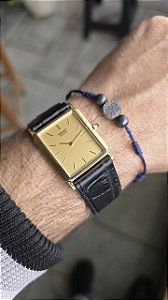 Seiko Quartz Tank Dourado Extra Fino 9020-5019 Cal 9020 1983