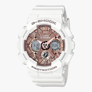 RELÓGIO CASIO G-SHOCK DIGITAL-ANALÓGICO SÉRIE GMA GMA-S120MF-7A2