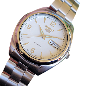Seiko 5 Automático Calibre 7S26A 21 Rubis Vintage 1997 Inox