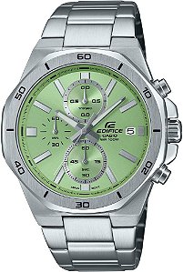 Relógio Casio Edifice Masculino EFV-640D-3AVUDF Verde Cronógrafo 100M