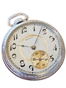 Relógio De Bolso Elgin 1915 Grade 311 7 Rubis Centenário USA