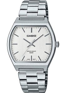 Relógio Casio Masculino MTP-B140D-7AVDF Branco Aço Quartz 50M Original