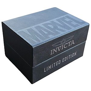 Estojo Caixa Relógio Invicta Marvel Limited Edition Original