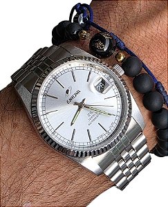 Relógio Enicar Vintage Automático Suiço Anos 70 Calendário