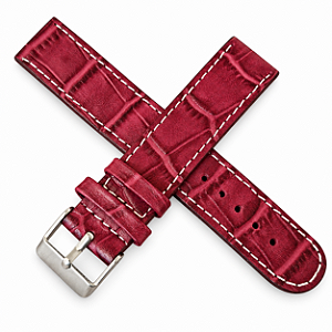 Pulseira Chainon P/ Relógio PN091818 18mm Couro Bovino