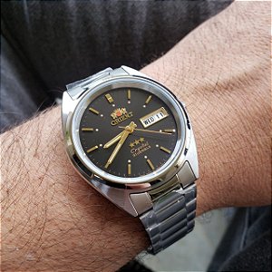 Relógio Masculino Orient Automático Clássico FAB00005B9