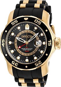 Relógio Masculino Pro Diver SCUBA 6991 GMT Suíço
