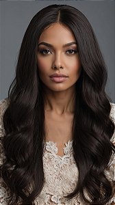 FULL LACE CABELO HUMANO LAURA