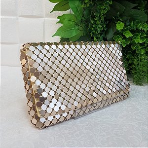 Clutch Carmem Dourada JX1706DR