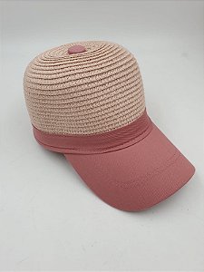 Boné Palha Rosa QM36508RO