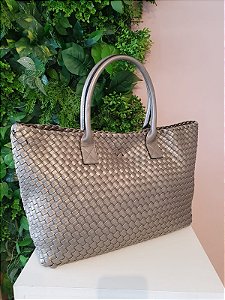 Bolsa Lurdes Prata Velha 250141PV