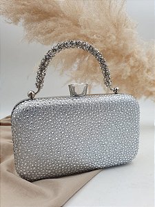 Bolsa Festa Kamille Prata F55PA