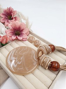 Colar Glória Bege CART20BG