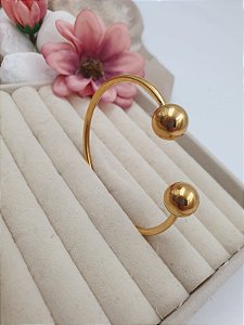 Bracelete Esferas Aço Inox Doudaro 62507DR