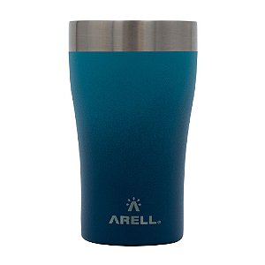 Copo Térmico Inox Cerveja Bebidas Arell Ocean Blue 500 Ml