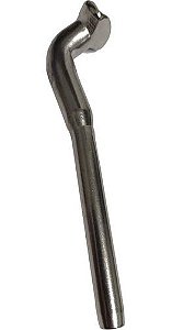Terminal Angular Prensavel Aço Inox 316 Para Cabs De Aço 4mm