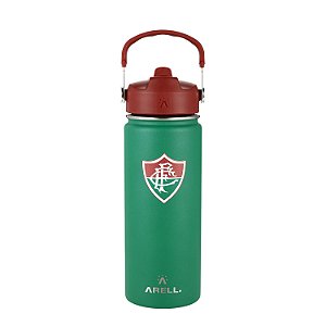 Garrafa Térmica Arell a Vácuo Tricolor do Fluminense 532ml