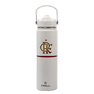 Garrafa Térmica Arell StrawFlask 650ml Time Flamengo 11