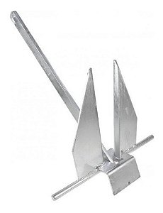 Âncora Danforth 10 Kg Galvanizada Lancha Barco Jet Caiaque