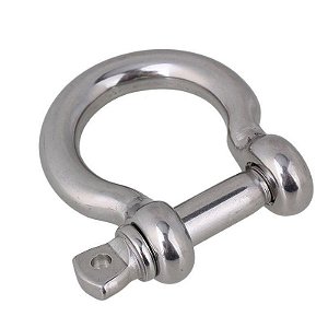 Manilha Tornel Balão Em Aço Inox 8 Mm Carga Max 200 Kg