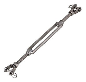 Esticador Em Aço Inox 12mm Cabo De Aço Corda Corrente Arame