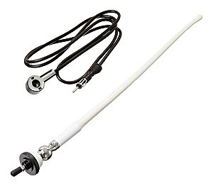 Antena Am-Fm Marinizada Boss Marine Mrant12w Dípole Lancha